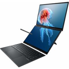 Ультрабук ASUS Zenbook Duo (Intel Core Ultra 9-386H / DDR5 32GB / SSD 1TB / 14.0" Touch OLED 144Hz / Integrated Intel Graphics / Backlit / Win11 Home / RU) Moher Gray (90NB16V1), фото 1