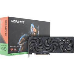 Видеокарта Gigabyte GeForce RTX 5080 WINDFORCE OC 16GB GDDR7 (GV-N5080WF3OC-16GD), фото 1