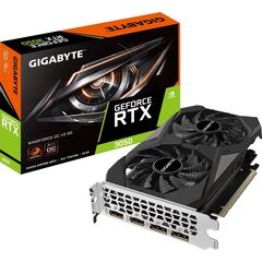 Видеокарта Gigabyte GeForce RTX 3050 WINDFORCE OC V2 8GB (GV-N3050WF2OCV2-8GD), фото 1