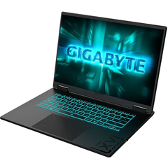 Игровой ноутбук GIGABYTE GAMING A16 GA63H (AMD Ryzen 7-260 / DDR5 16GB / SSD 512GB / 16.0" FHD 165Hz / RTX 5050 8GB / Backlit / NoOS / RU) Black (3THK3KZ893SD), фото 1