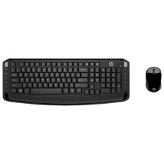 Клавиатура и мышь HP 300 Black, фото 1