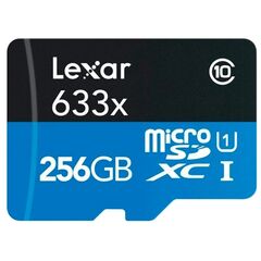 Карта памяти Lexar microSDHC 256GB Class 10 4K, фото 1