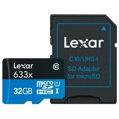 Карта памяти Lexar microSDHC 32GB Class 10 4K, фото 1