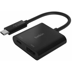 Адаптер Belkin USB-C Adapter HDMI Charge Black, фото 1