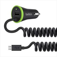 Автомобильное ЗУ Belkin 3.4A, USB port, Micro USB, фото 1