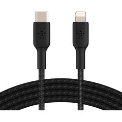 Кабель Belkin Type-C-Lightning, 1m, Black, фото 1
