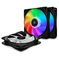 Комплект вентиляторов для корпуса Deepcool CF 120 - 3 in 1, фото 1