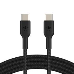 Кабель Belkin BRAIDED USB-С - USB-С 2.0, 1M, Black, фото 1