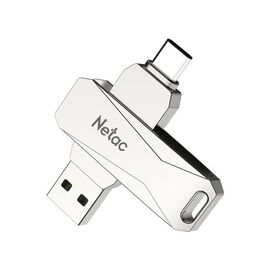 Флешка Netac USB FLASH DRIVE 32GB USB 3.0+TypeC Dual U782C, фото 1