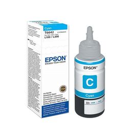 Epson T6642 CY/ T6643 MA/T6644 YE  Ink Bottle (70 мл, 7500 стр.) для L1xx/2xx/3xx/4xx/5xx/6xx/8xx /1300/1800/1455, фото 1