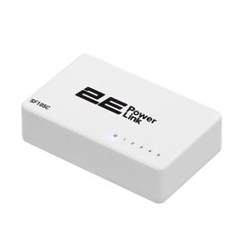Коммутатор 2E PowerLink SF105C 5xFE, неуправляемый, десктоп, фото 1