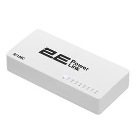Коммутатор 2E PowerLink SF108C 8xFE, неуправляемый, десктоп, фото 1