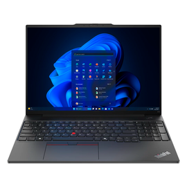 Lenovo ThinkPad E16 G2 (Intel Core Ultra 5-125U/ DDR5 16GB/ SSD 512GB/ 16" WUXGA IPS/ Integrated Intel Graphics/ Backlit/ NoOS/ RU) Black, фото 1