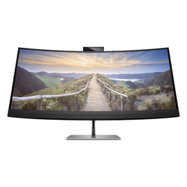 HP - 40" Z40c Curved Monitor, IPS, 14mc, 60Hz, WUHD (3840x2160), HDMI, DisplayPort, TypeC, Silver, фото 1