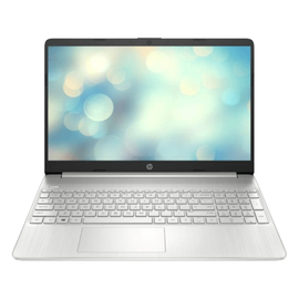HP 15s-fq0004nia (5LQ) Intel Celeron N4120| DDR4 4GB| SSD 256GB| 15.6 HD| Intel UHD Graphics| DOS| RU| Silver, фото 1