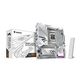 MB Gigabyte AMD AM5 B850M AORUS ELITE WF6E ICE DDR5, фото 1
