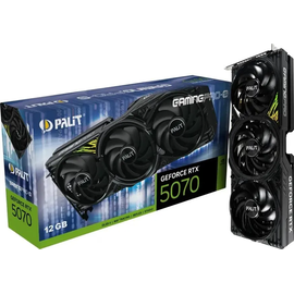 Palit - 12GB GeForce RTX5070 GAMINGPRO-S GDDR7 192bit 3-DP HDMI, фото 1