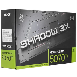 MSI - 16GB GeForce RTX5070Ti SHADOW 3X OC, фото 1