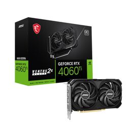 MSI - 8GB GeForce RTX4060Ti VENTUS 2X BLACK 8G OC, фото 1