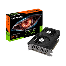 Gigabyte - 8GB GeForce RTX4060 WINDFORCE OC GV-N4060WF2OC-8GD, фото 1