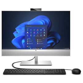 HP EliteOne 870 27 inch G9 (Intel Core i7-14700/ DDR5 16GB 4800/ SSD 512GB M.2 NVMe/ 27" FHD IPS/ Intel® UHD Graphics 770/ No DVD/ RU) Silver, фото 1