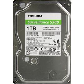 HDD 1TB Toshiba Surveillance S300 HDWV110UZSVA 5700Rpm Original OEM, фото 1