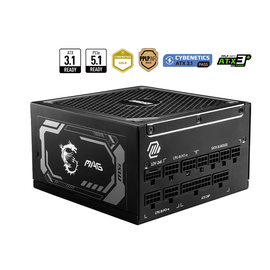MSI MPG A1250GL PCIE5, 80 PLUS Gold, 1250W Modular Power Supply, фото 1