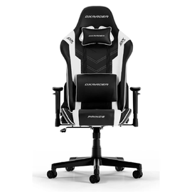 Кресло DXRacer Black and White Prince Chair P132, фото 1