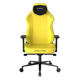 Кресло DXRacer Full Yellow Craft Pro Chair CRA PRO, фото 1