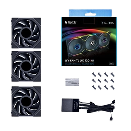 Lian Li TLLCD 120-3 Black Cooler, фото 1