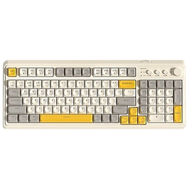 Клавиатура мембранная беспроводная AULA S99 (три вида подключения), фото 1