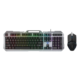 Клавиатура мембранная проводная AULA F2023 (RGB), фото 1