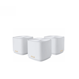 MESH SYSTEM ASUS/ ZenWiFi AX Mini XD4 3PK/ White/ 90IG05N0-MO3R20, фото 1