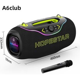 A6 CLUB + Microphone мощная портативная Bluetooth-колонка, фото 1