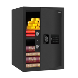 Сейф 50*35*33см (Door/box:2/4mm) Deli ET535, фото 1