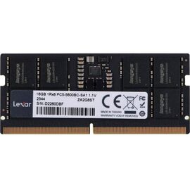 Модуль оперативной памяти Lexar DDR5 16GB 5600MHz SO-DIMM (для ноутбуков), фото 1