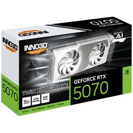 Видеокарта Inno3D GeForce RTX 5070 Twin X2 12GB GDDR7 (N50702-12D7-195064N), фото 1