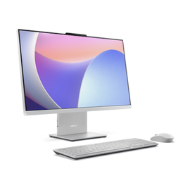 Моноблок Lenovo IdeaCentre AIO 27IRH9 (Intel Core i7-13620H / DDR5 8GB / SSD 512GB / 27" FHD / Integrated Intel UHD Graphics / wireless keyboard + mouse / NoOS / RU) Luna Grey (F0HM00UYAK), фото 1