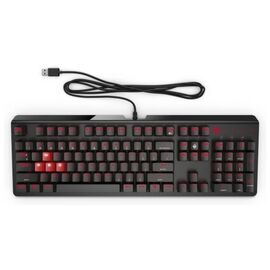 Игровая клавиатура HP OMEN 1100 Black-Red, фото 1