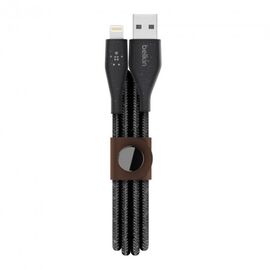 Кабель Belkin DuraTek Plus Lightning на USB-A, 1.2m, Black, фото 1