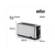 Тостер BRAUN HT1610BK, фото 2