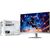 Игровой монитор 27" Gigabyte M27Q2 ICE EK Super Speed IPS QHD 200Hz 1ms KVM Type-C USB White, фото 2