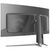 Игровой ультраширокий изогнутый QD-OLED монитор 34" MSI MPG 341CQPX QD-OLED UWQHD (3440x1440) 240Hz 0.03ms HDMI DisplayPort Type-C Black (9S6-3DD04T-036), фото 2