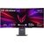 Игровой ультраширокий изогнутый OLED-монитор 45" LG UltraGear 45GS95QE-B / 45GX900A-B OLED WQHD (3440x1440) 240Hz 0.03ms HDMI DisplayPort USB Type-C Black (45GX900A-B.ADG), фото 1