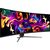 Игровой ультраширокий изогнутый QD-OLED монитор 49" MSI MPG 491CQPX QD-OLED DQHD (5120x1440) 240Hz 0.03ms HDMI DisplayPort Type-C Black (9S6-3FA84T-022), фото 1