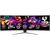 Игровой ультраширокий изогнутый QD-OLED монитор 49" MSI MPG 491CQPX QD-OLED DQHD (5120x1440) 240Hz 0.03ms HDMI DisplayPort Type-C Black (9S6-3FA84T-022), фото 2