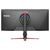 Игровой ультраширокий изогнутый монитор 34" Pixel PXG34WQC VA QHD (2560x1440) 200Hz 1ms HAS Speakers HDMI DisplayPort Black, фото 2