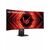 Игровой ультраширокий изогнутый OLED-монитор 45" LG UltraGear 45GS95QE-B / 45GX900A-B OLED WQHD (3440x1440) 240Hz 0.03ms HDMI DisplayPort USB Type-C Black (45GX900A-B.ADG), фото 2