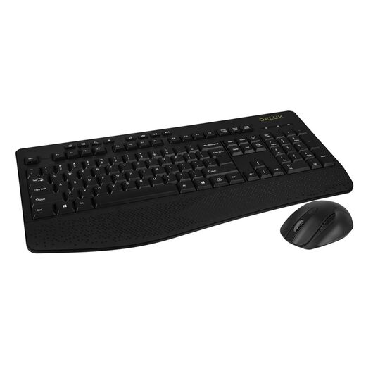 Комплект Беспроводная клавиатура и мышь Delux K6060G+M517GX, фото 4
