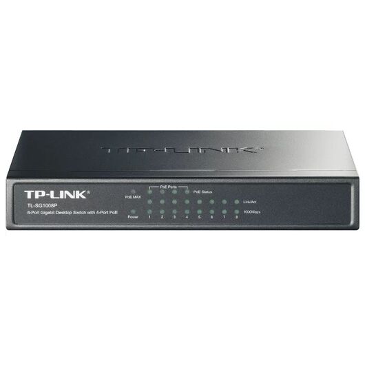 Коммутатор TP-LINK TL-SG1008P, фото 3